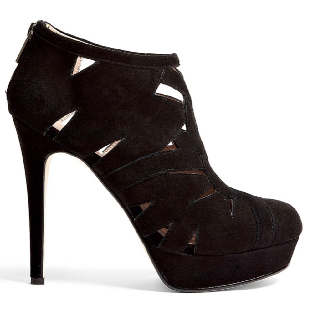 DKNY Trisha Platform Cutout Ankle Bootie 8.5